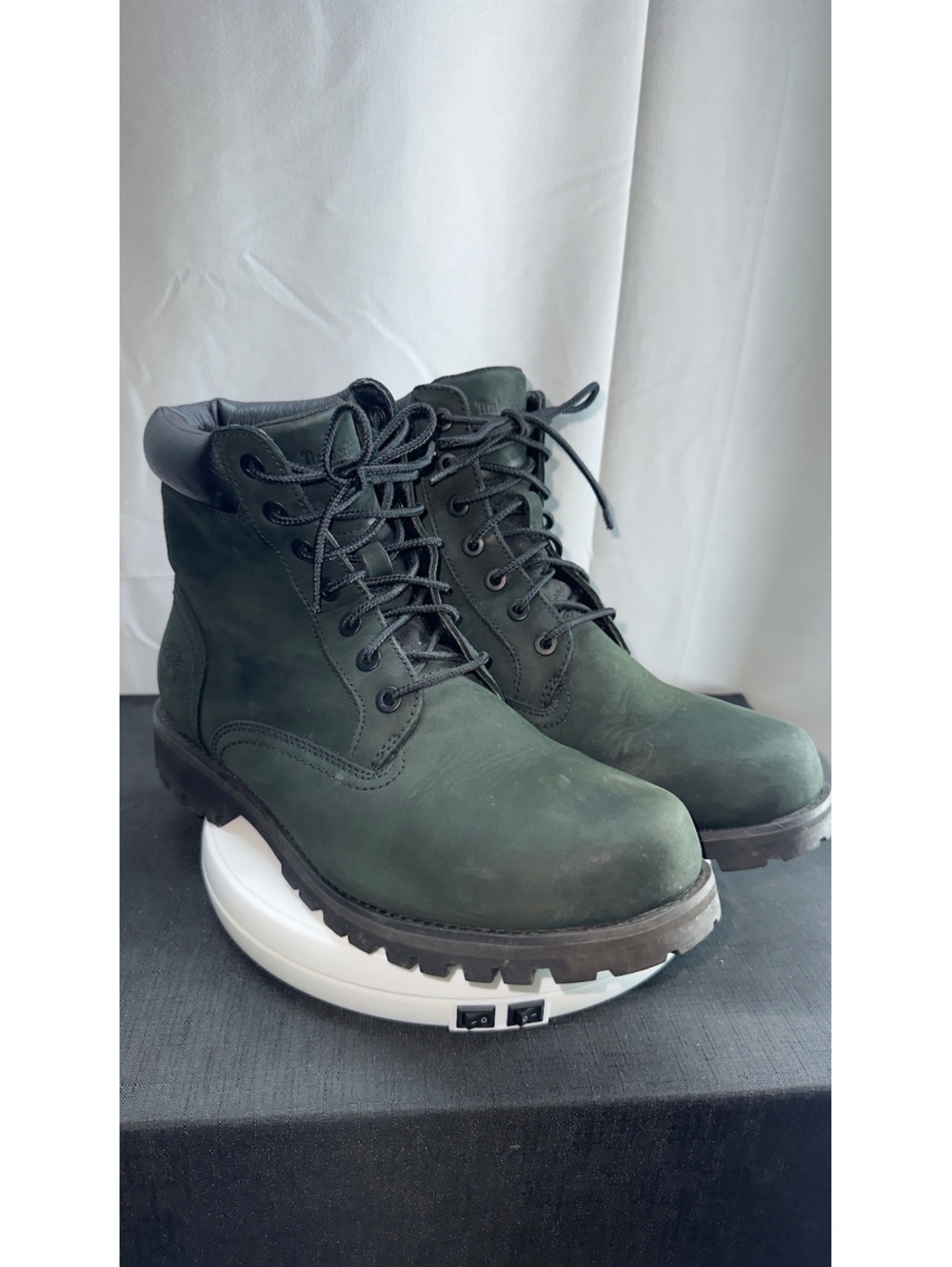Timberland Mens 6 inch Premium Waterproof Boots Dark Green